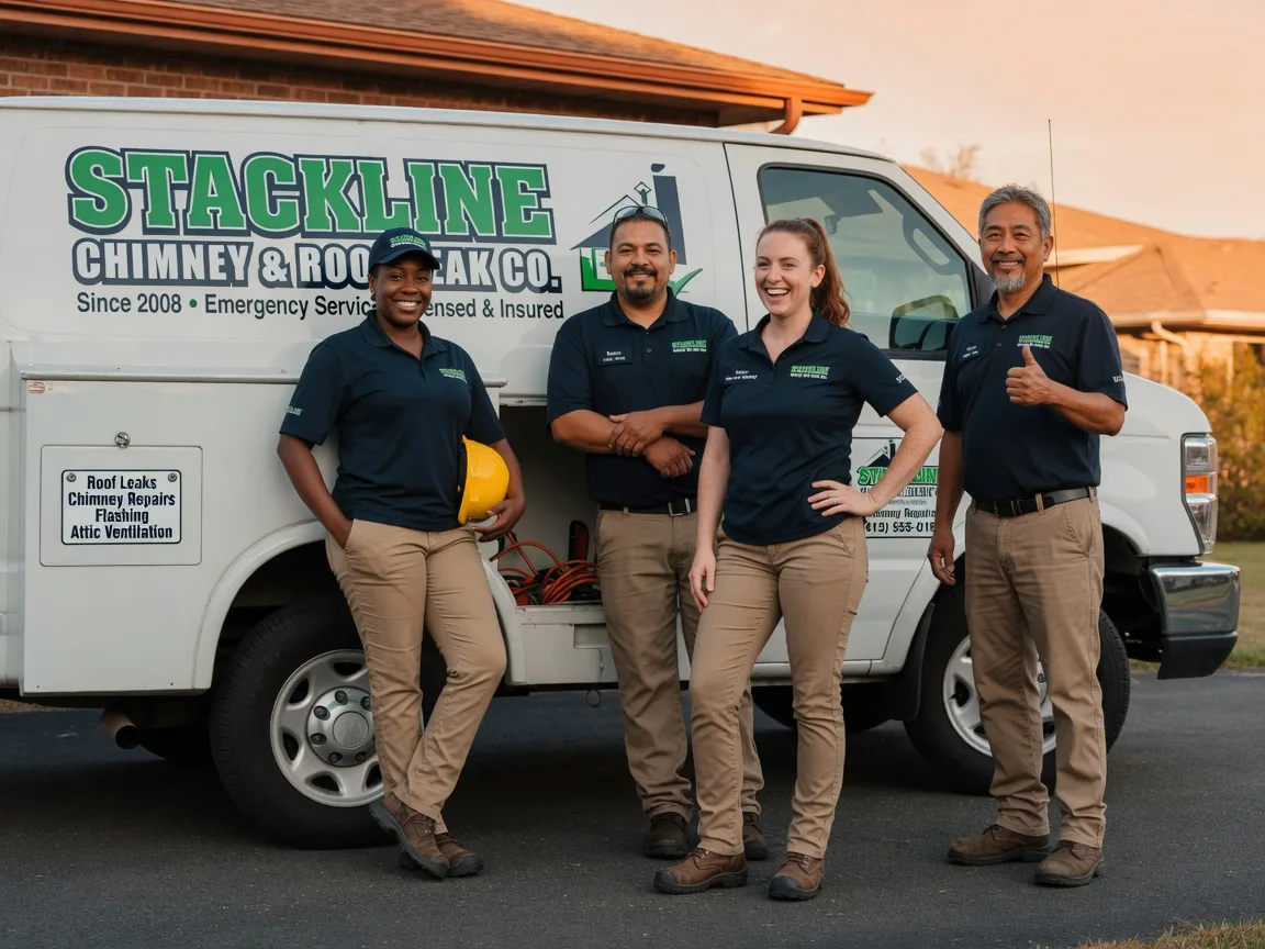 Chimney flashing repair company in Long Beach, MS